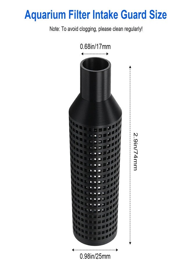 LEWEREST Aquarium Filter Intake Guard Replacement for Flu-val 106/107/206/207, Fish Tank Canister Filters Cover Protect Aquatic Life, Aquarium Intake Filter - 1 Pack - Image 3